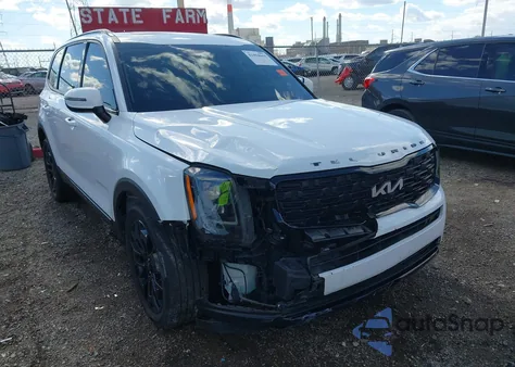 2022 Kia Telluride Ex z USA, uszkodzony, nr VIN 5XYP3DHC8NG322205